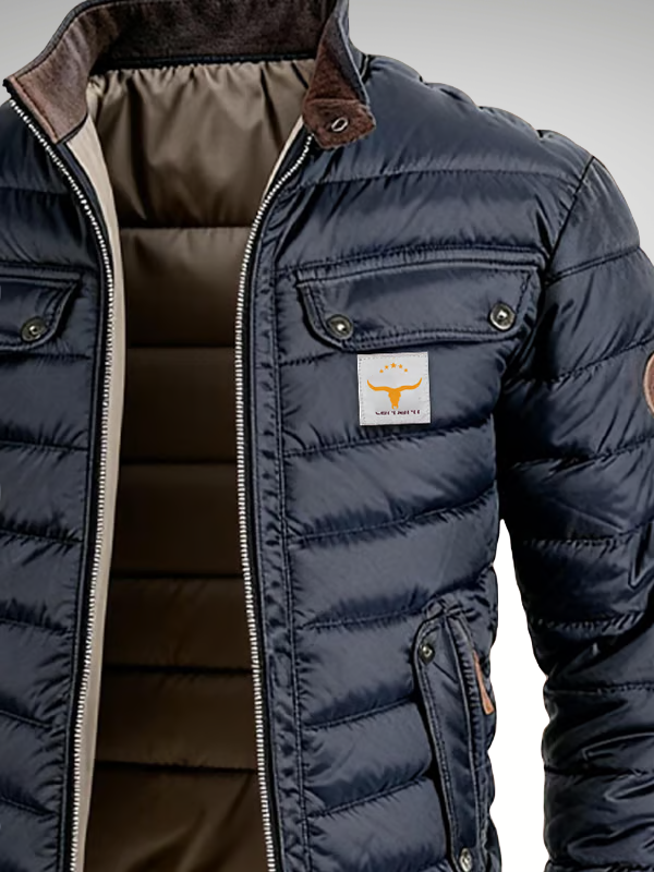 Milan | Vintage Steppjacke Herren Bomberjacke